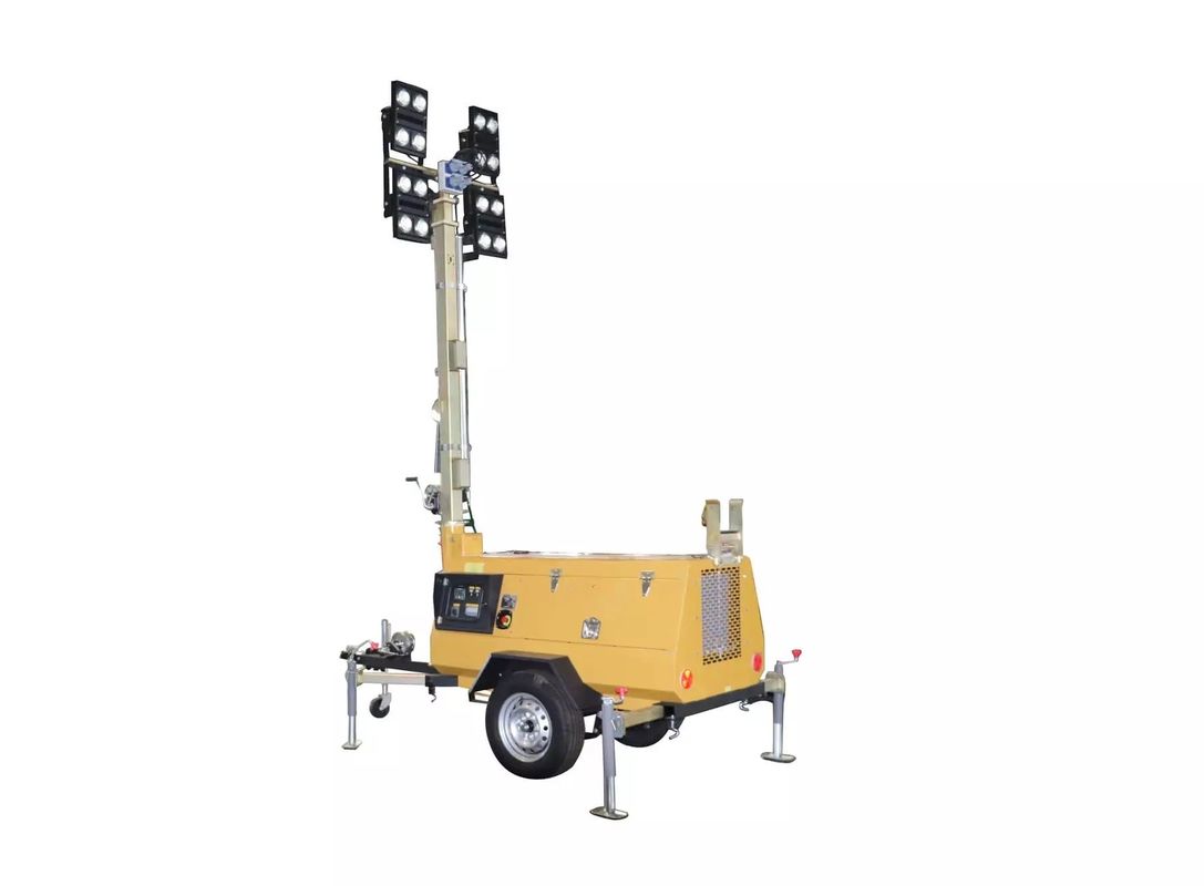 Lighting Tower TN Series use LED Lights Electric Lifting for 9meters Height supplier